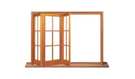 6 light: three sash bifold (all left or right)