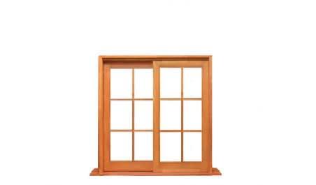 6 light: two sash window (1 sliding)