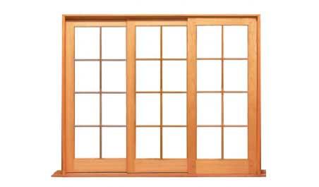 8 light: 3 doors (2 sliding) - OXX / XXO