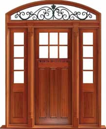 ashgrove: door in frame