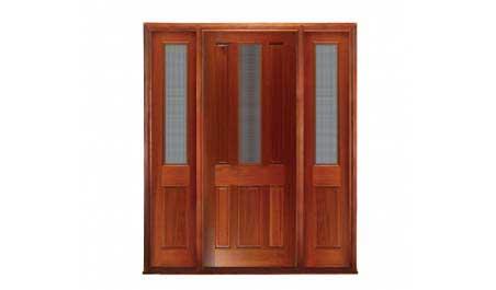 paddington with "safebreeze" ventilation: single door +  two sidelights