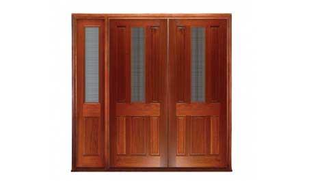 paddington with "safebreeze" ventilation: double door + sidelight on left