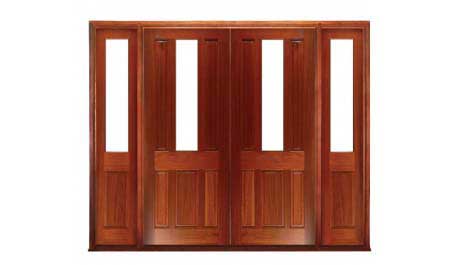 paddington: double door +  two sidelights