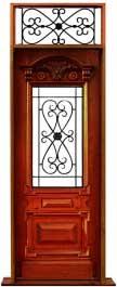 chateau iron: door in frame