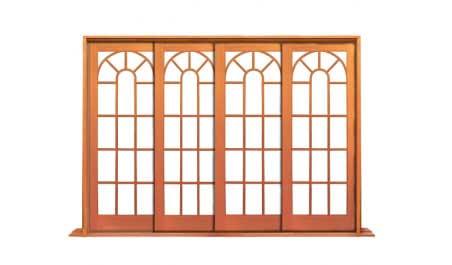 conservatory: 4 doors (3 sliding) - OXXX /XXXO