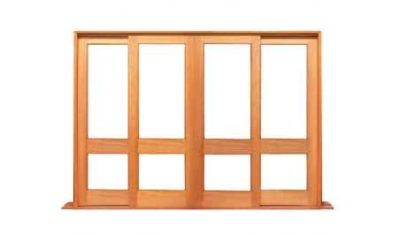 lockrail: 4 doors (2 sliding) - OXXO