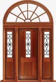 paddington with ironwork: single door +  two sidelights