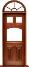 queen anne: door in frame