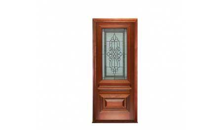 sovereign leadlight: door in frame