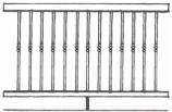 Mid Collar Iron Balustrade