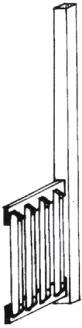 Post war columns style