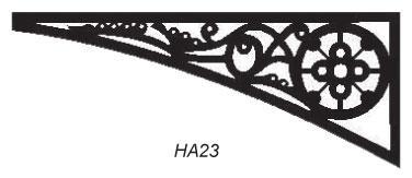 Fretworked verandah archways