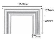 Woodworkers mantlepiece MP13